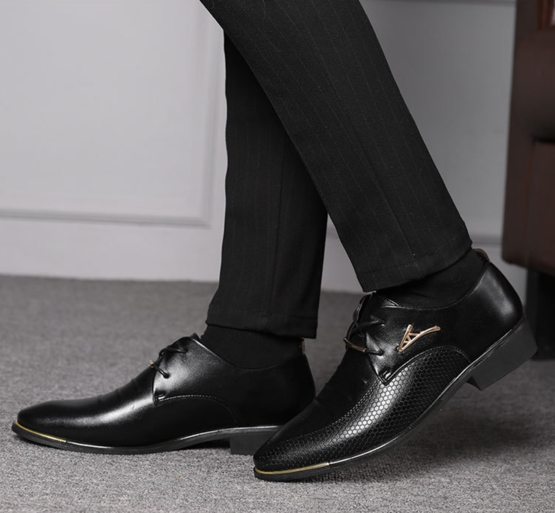 Men's Orthopedic Leather Shoes