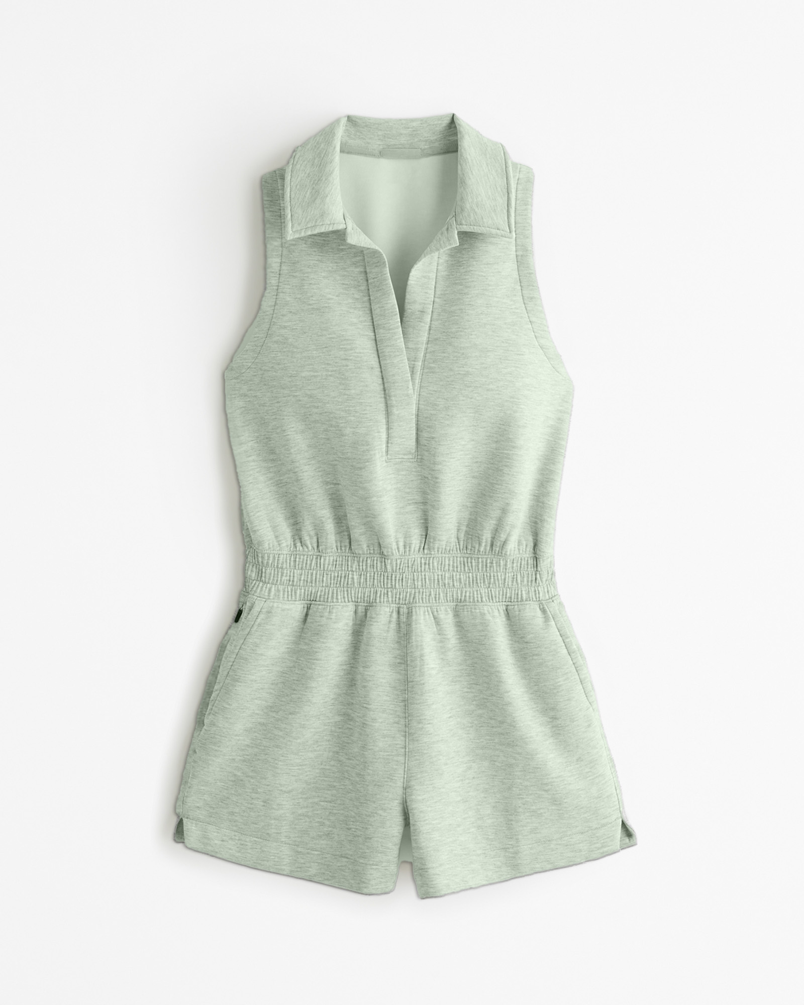 KNIT Polo Romper
