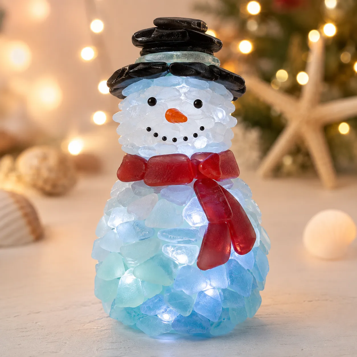 🎄Sea-Glass Christmas Ornament Lighting Kit