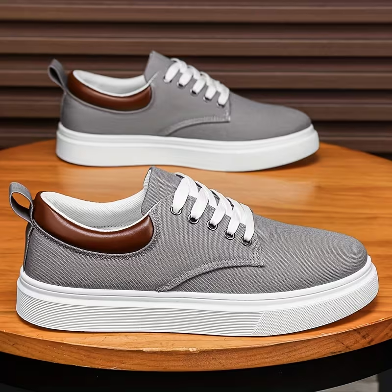Men'S Casual Lightweight And Comfortable Canvas Shoes