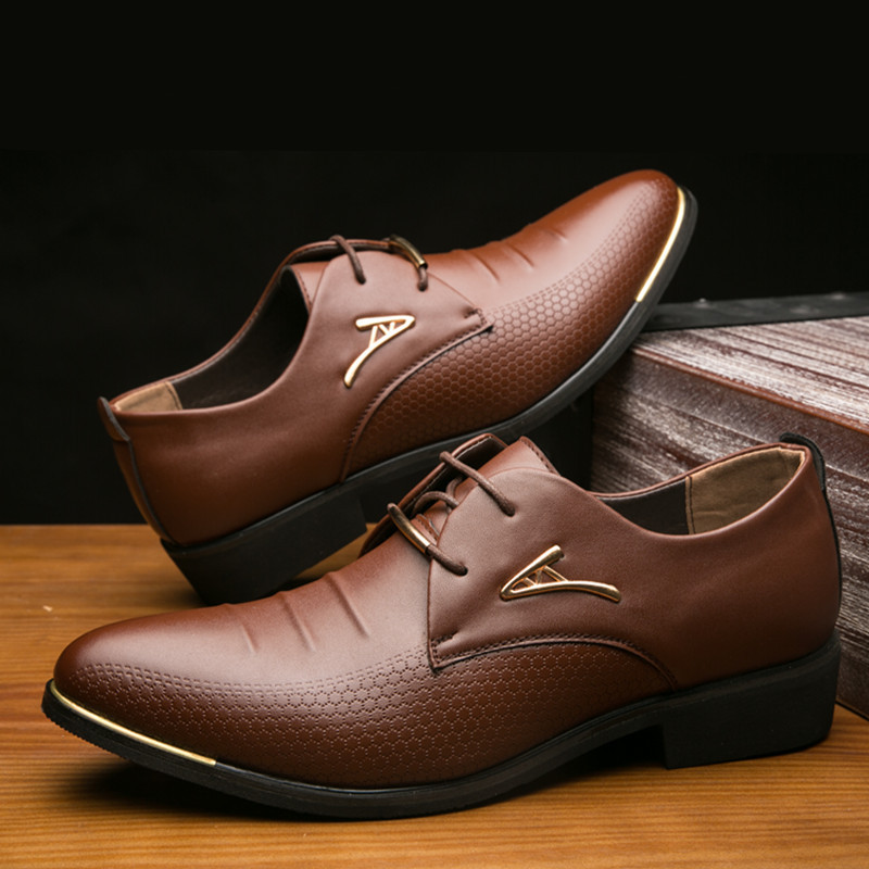 Men's Orthopedic Leather Shoes