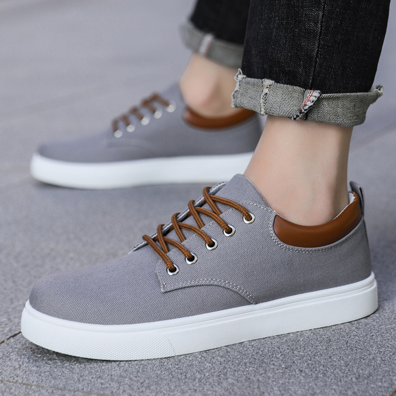 Men'S Casual Lightweight And Comfortable Canvas Shoes