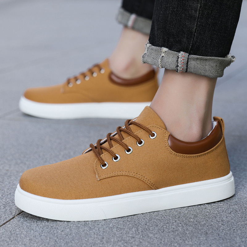 Men'S Casual Lightweight And Comfortable Canvas Shoes