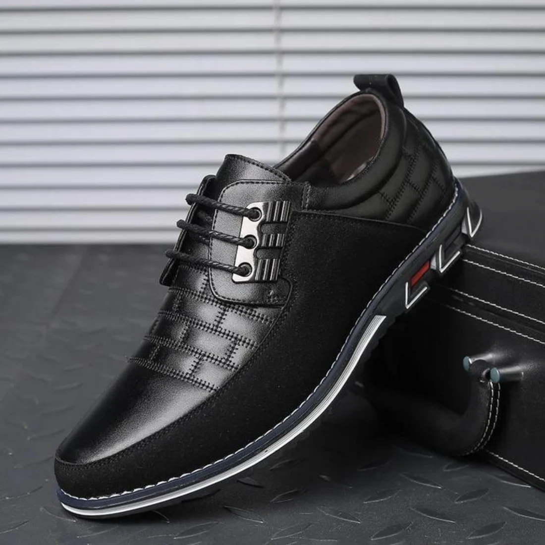 Men‘s Orthopedic Leather Shoes