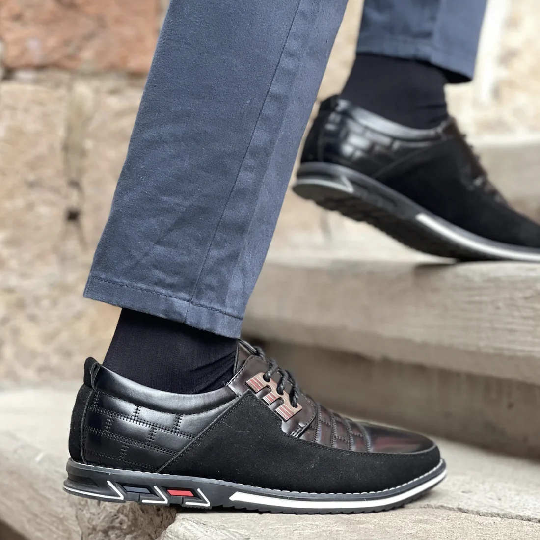 Men‘s Orthopedic Leather Shoes