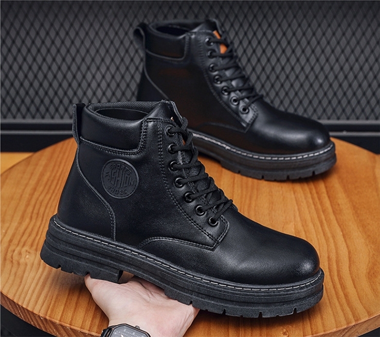 MEN’S WATERPROOF HIKE LEATHER BOOTS