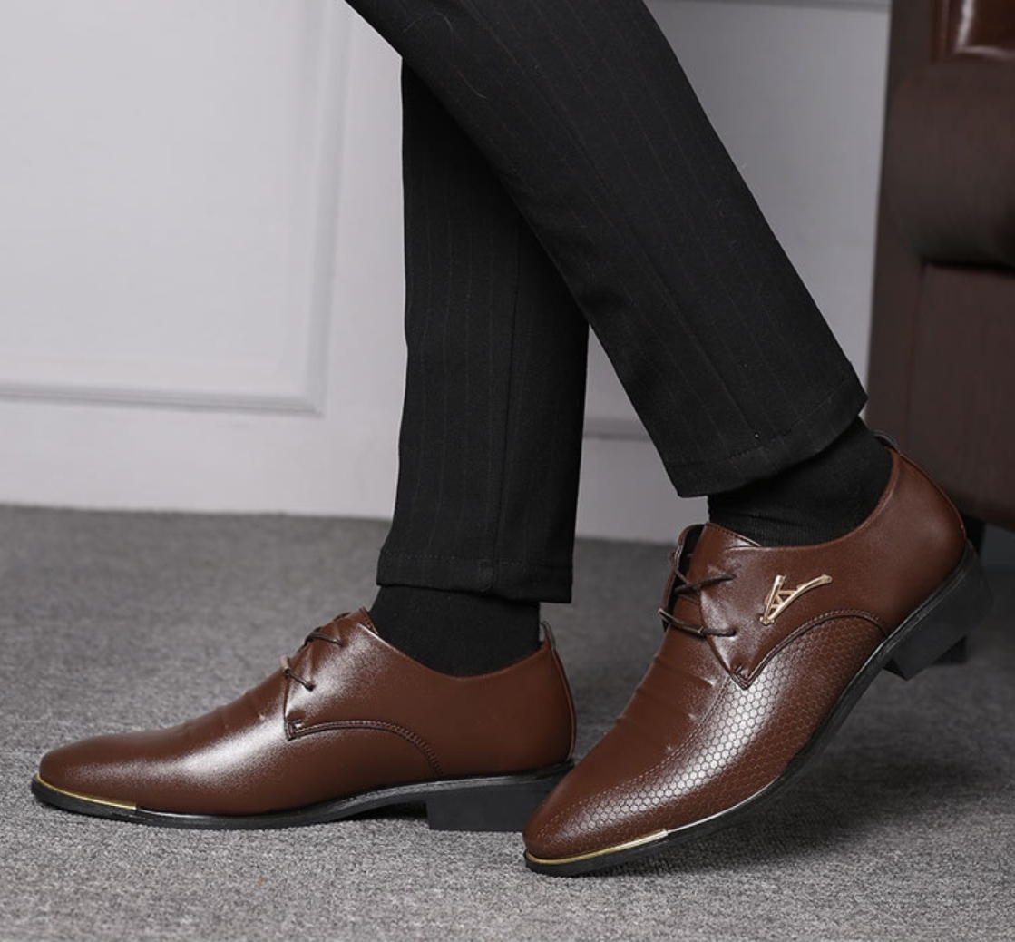 Men's Orthopedic Leather Shoes