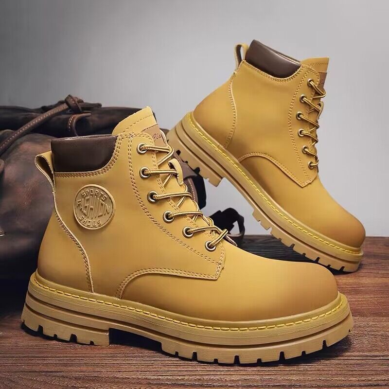 MEN’S WATERPROOF HIKE LEATHER BOOTS