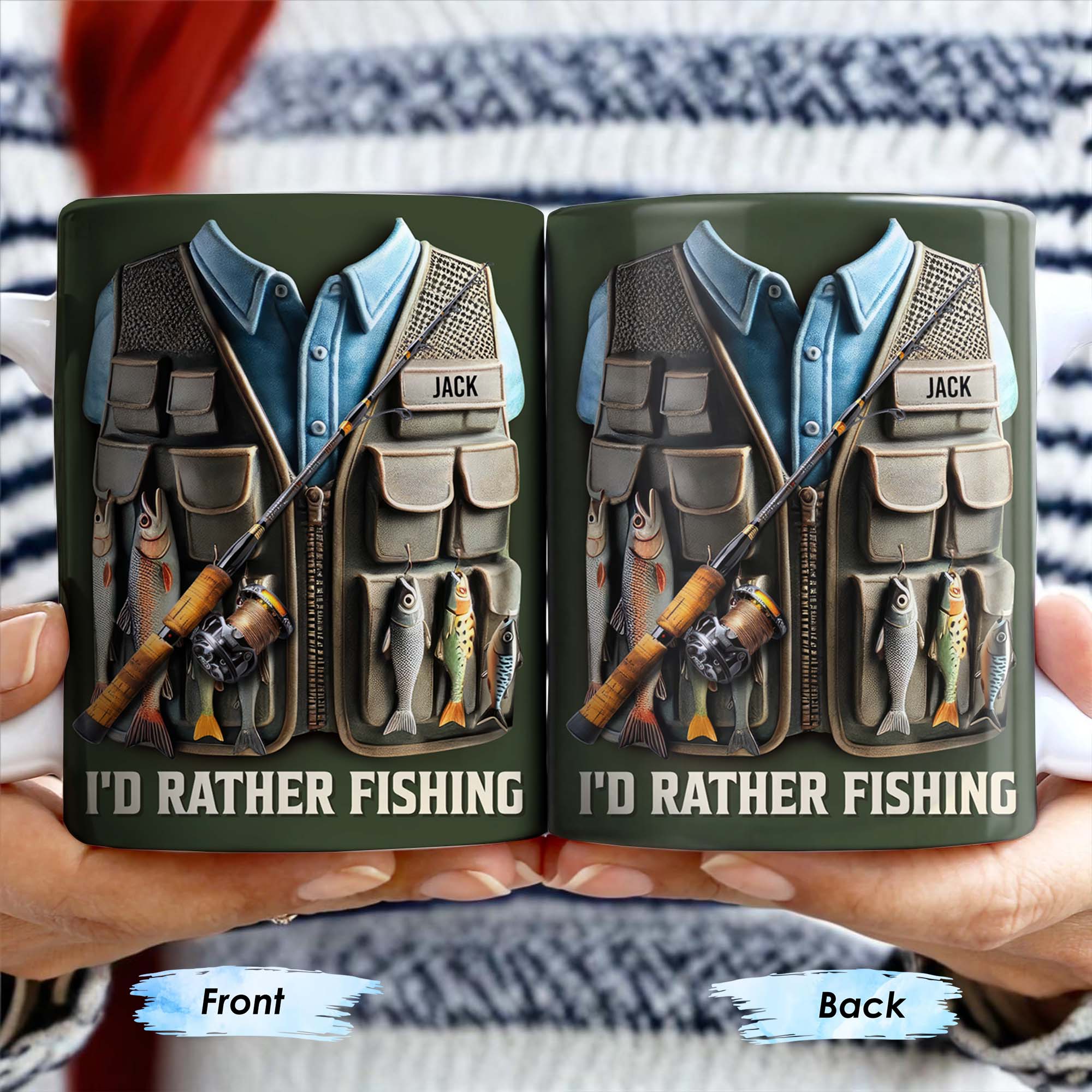 I'd Rather Be Fishing, Fishing Gear and Fish Design