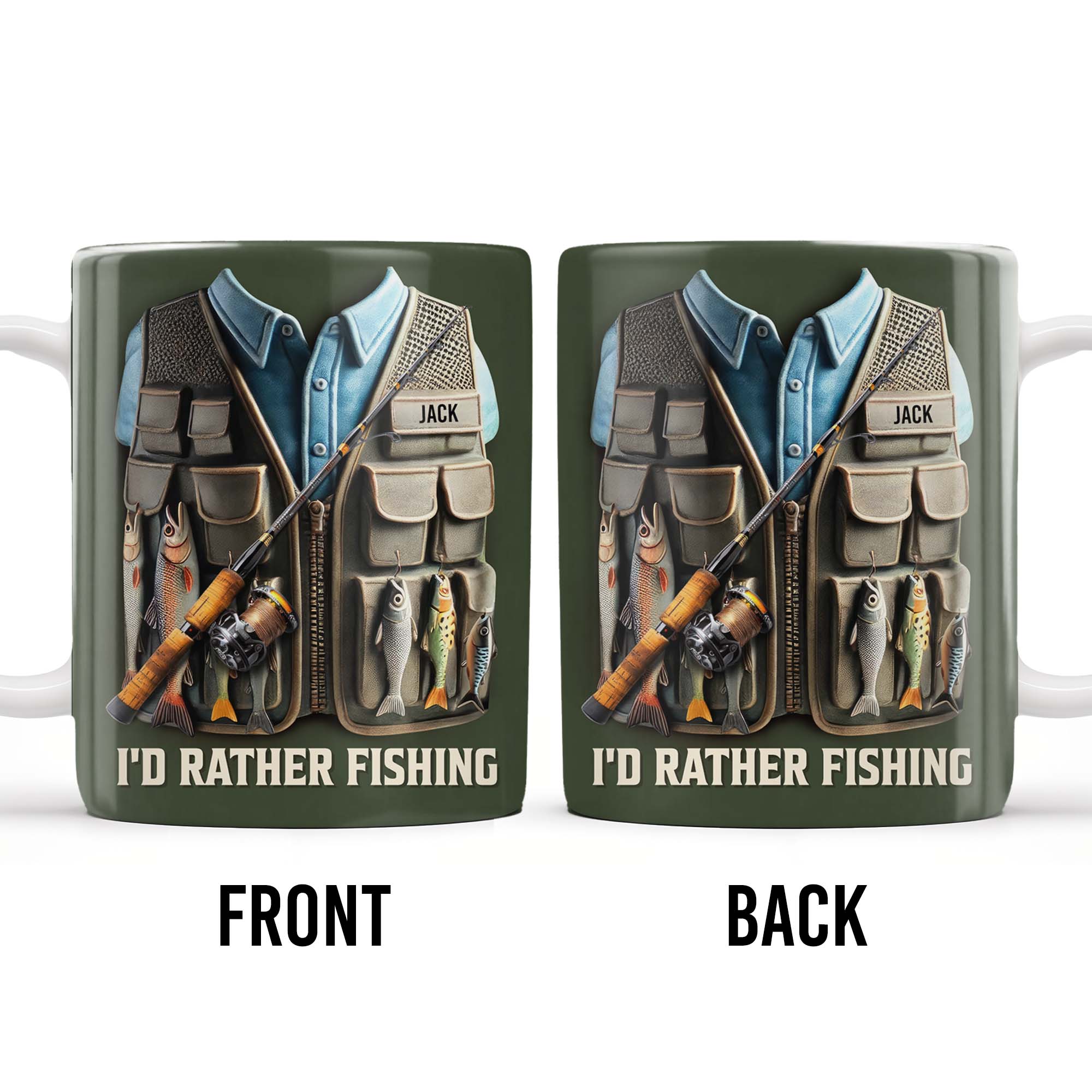 I'd Rather Be Fishing, Fishing Gear and Fish Design