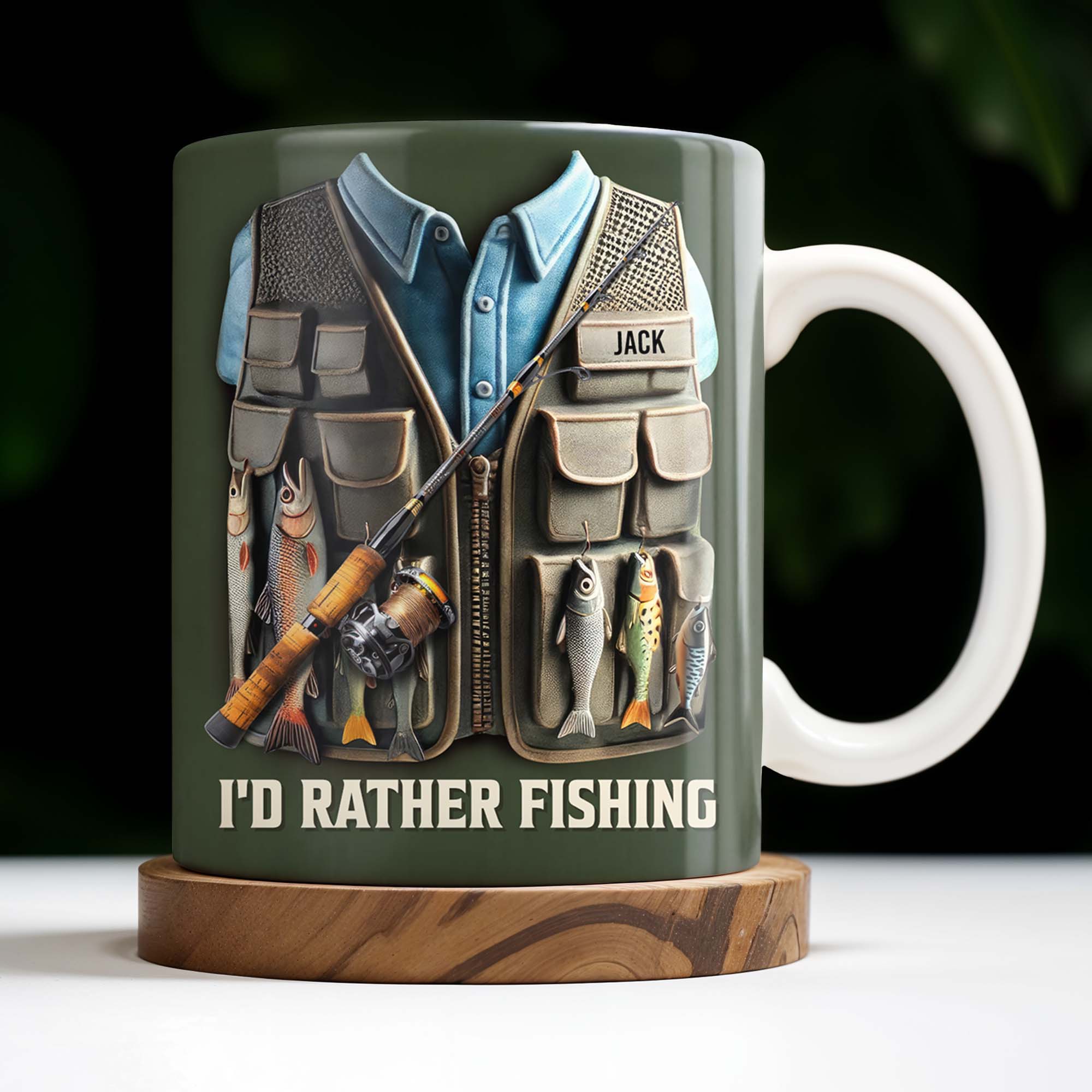 I'd Rather Be Fishing, Fishing Gear and Fish Design