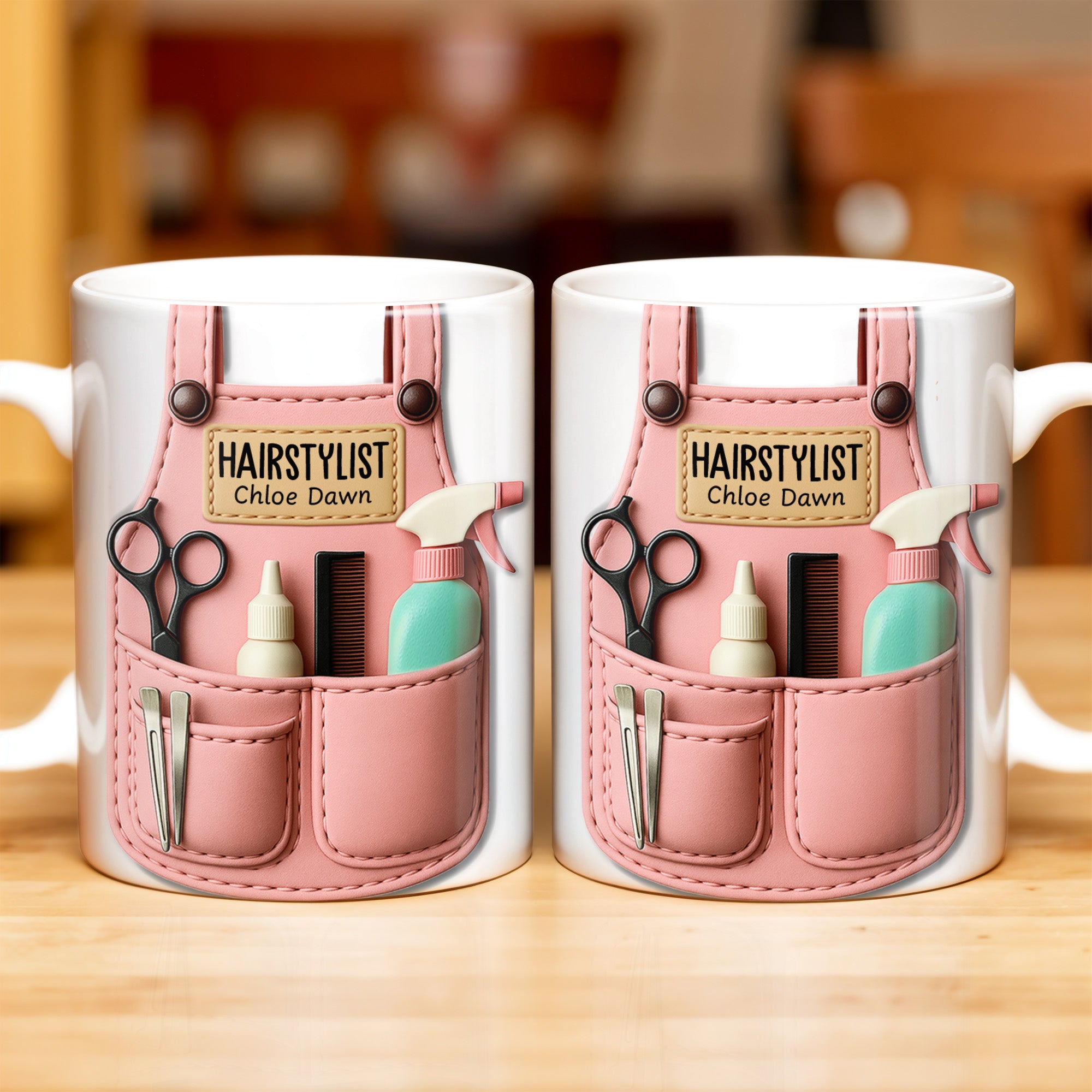 HAIRSTYLIST Chloe Dawn, Scissors, Hair Spray, Comb