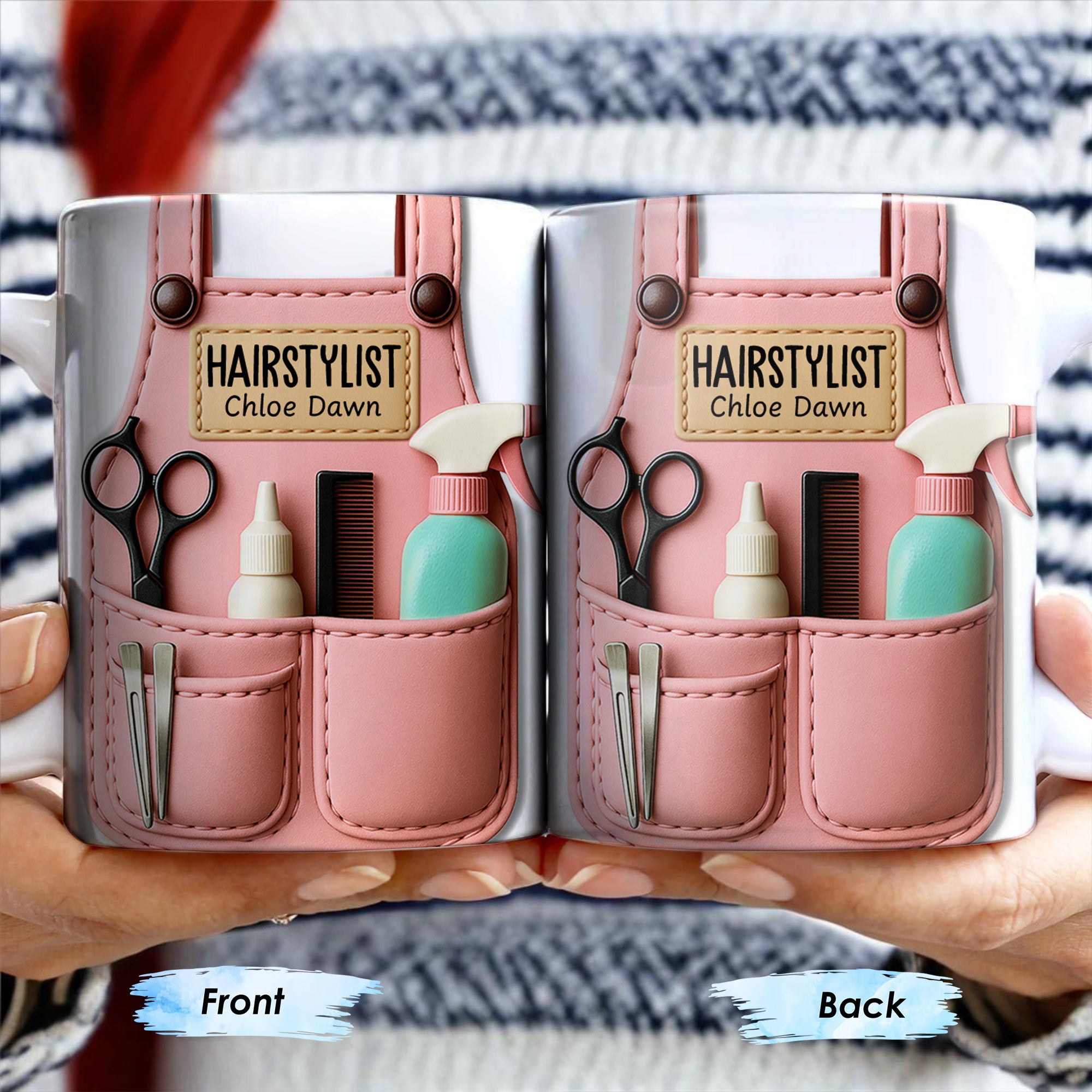 HAIRSTYLIST Chloe Dawn, Scissors, Hair Spray, Comb