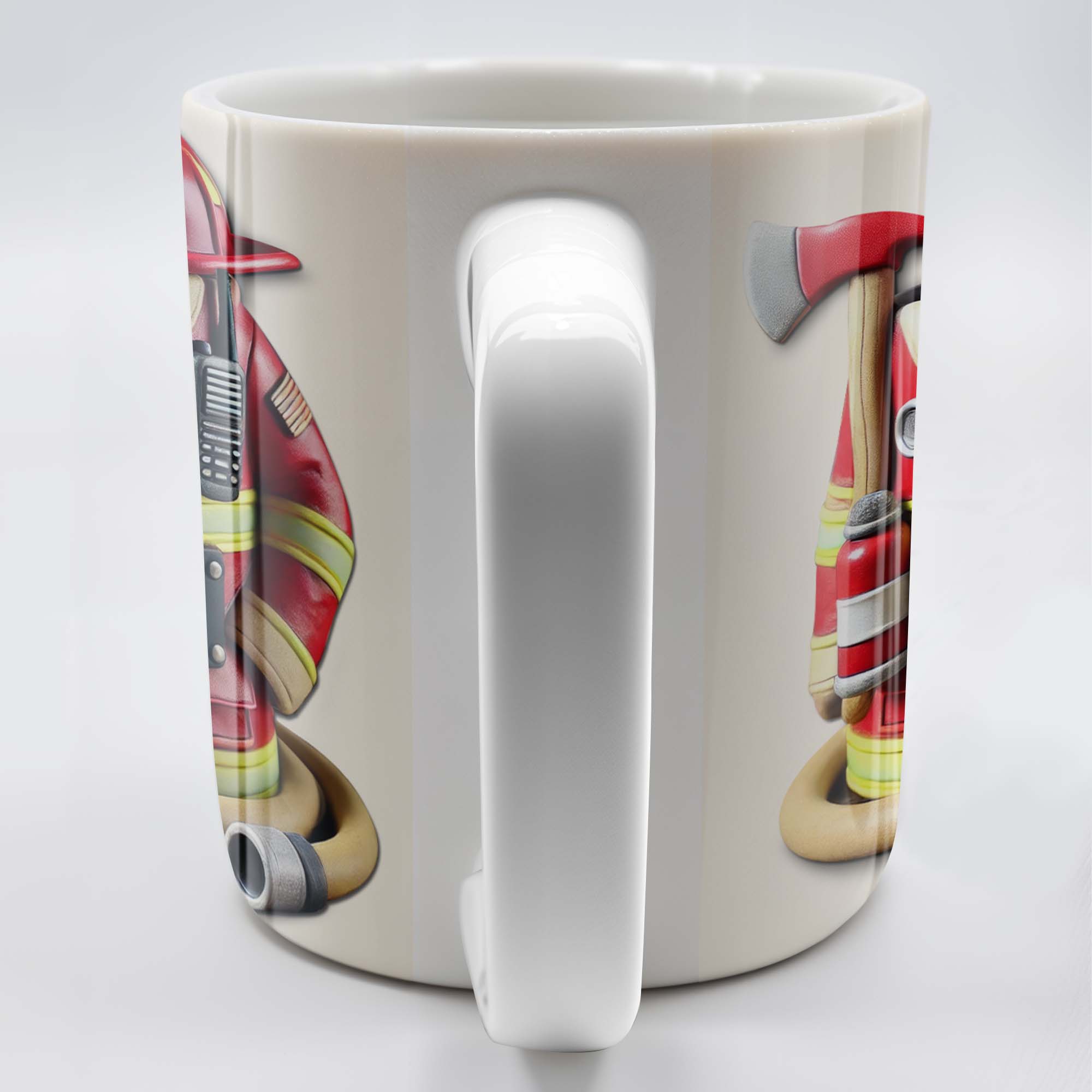 Firefighter David Smith, Gear and Helmet