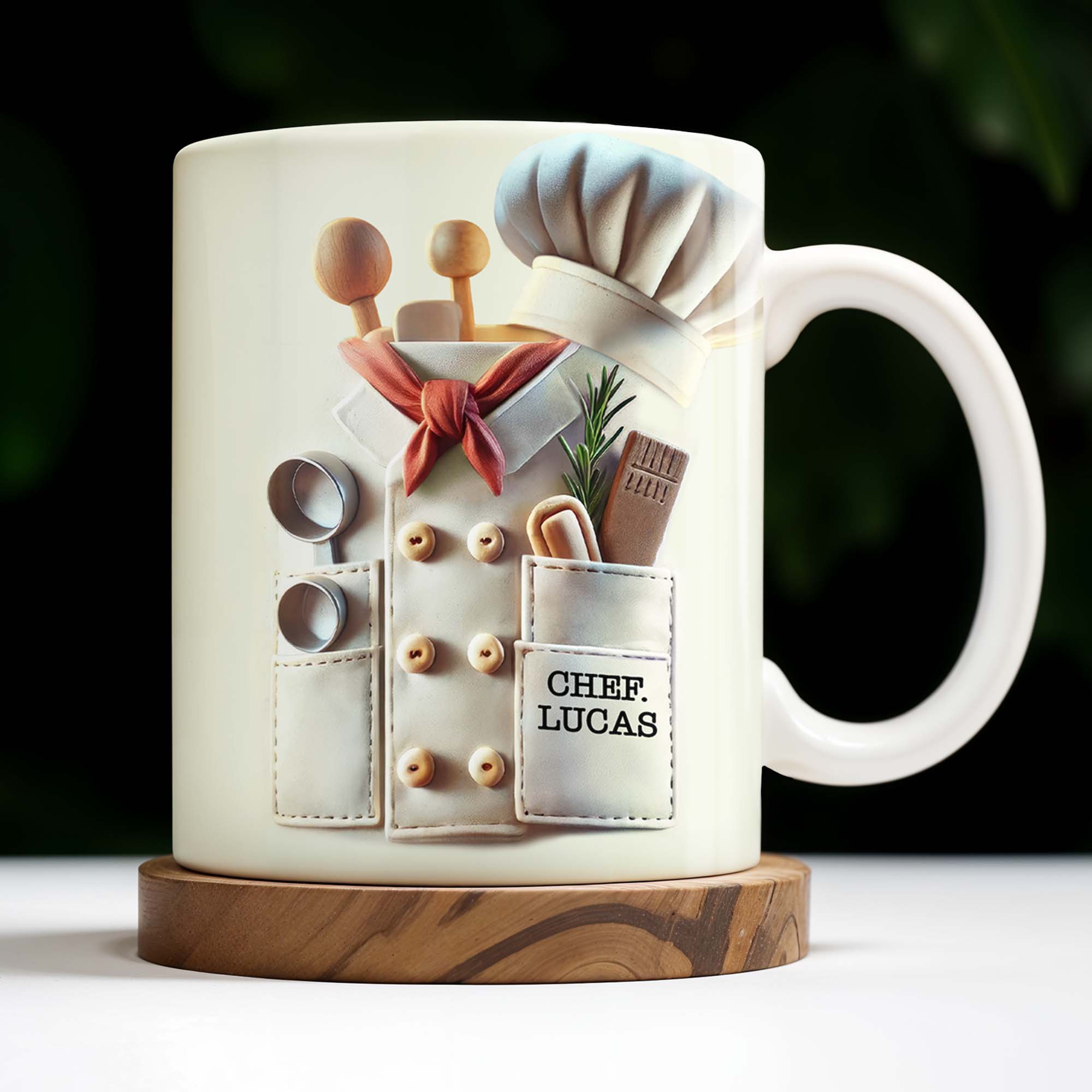 Celebrate Your Passion For Culinary Arts With Cooking Utensils And Chef's Hat