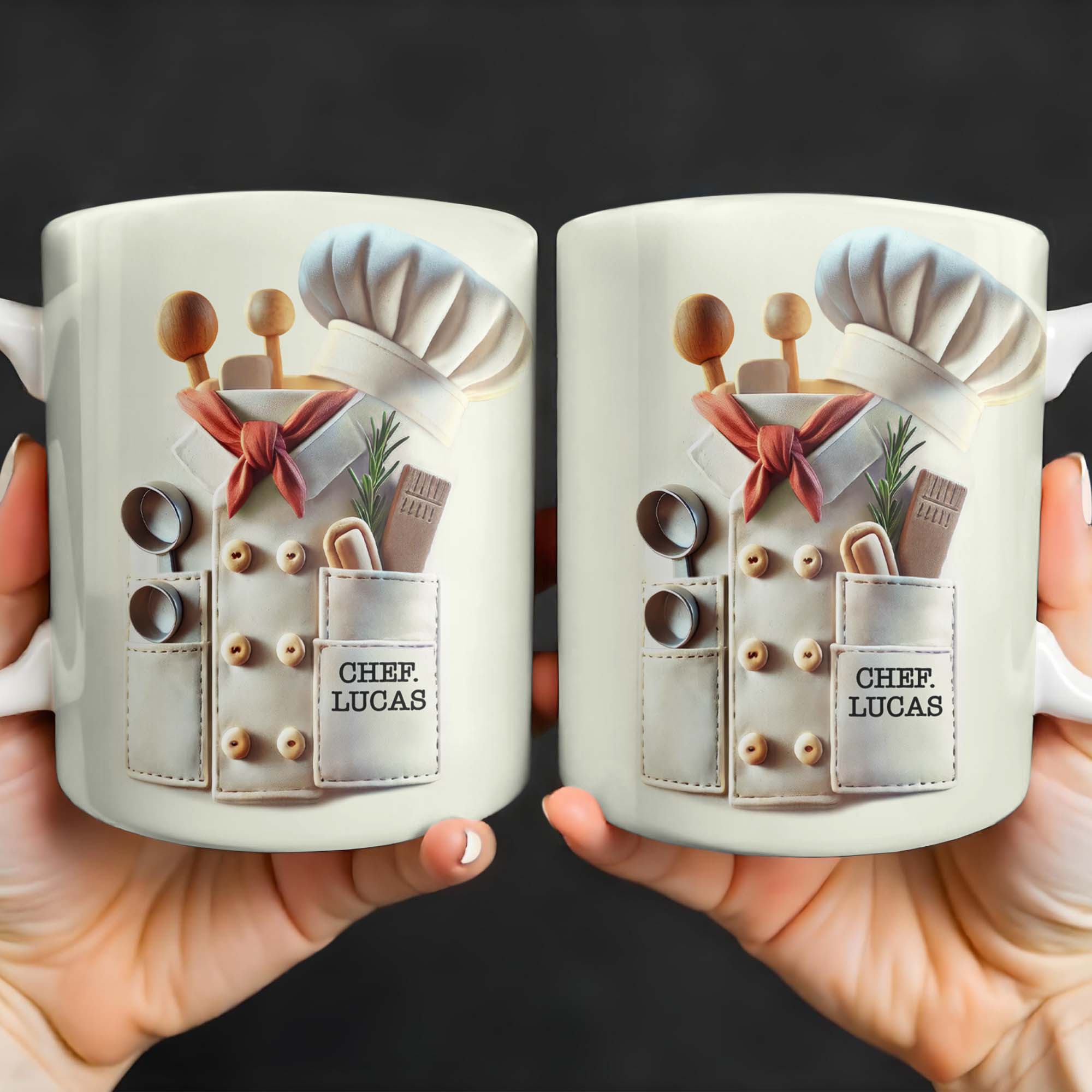 Celebrate Your Passion For Culinary Arts With Cooking Utensils And Chef's Hat