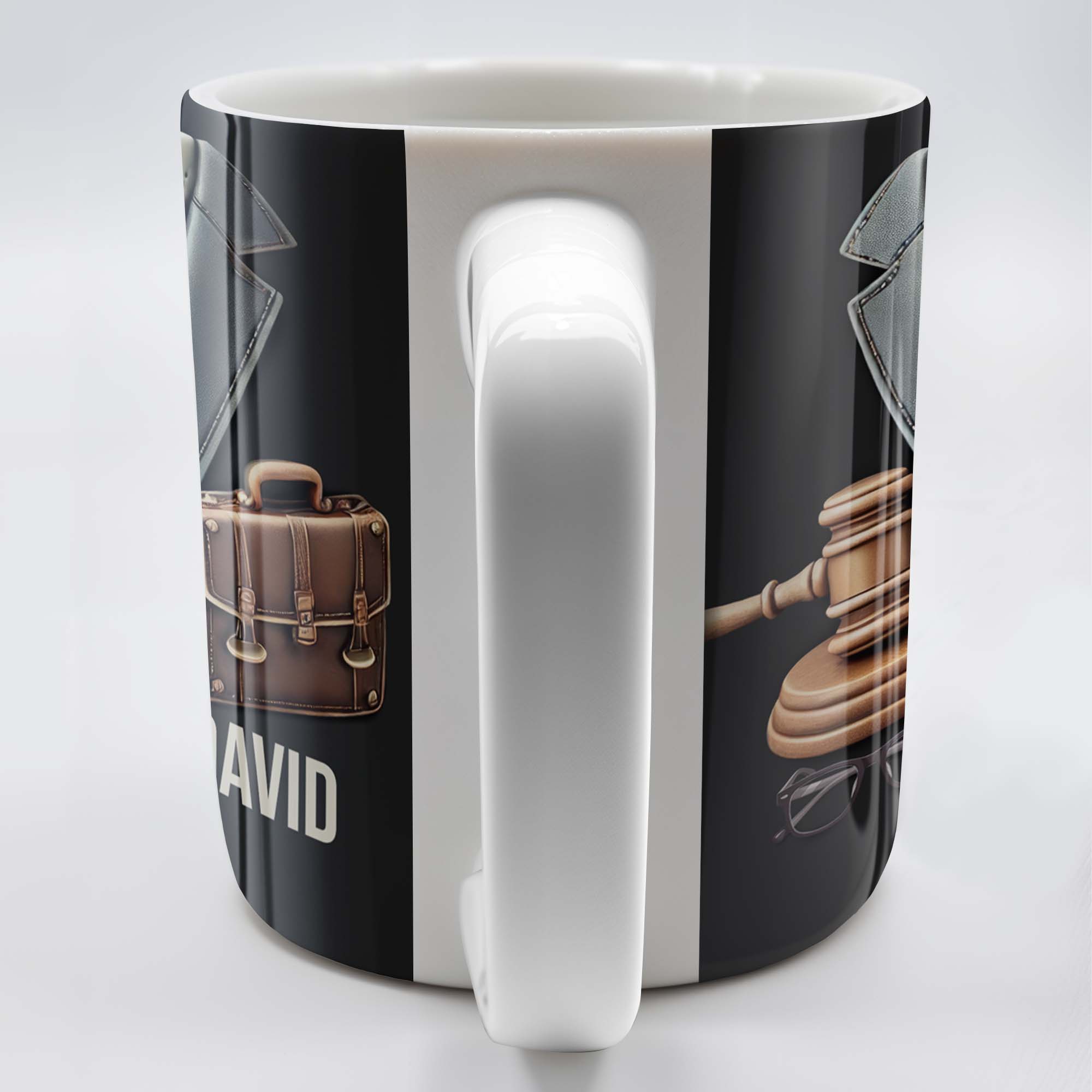 Attorney, Suit, Tie, Briefcase, and Gavel Design