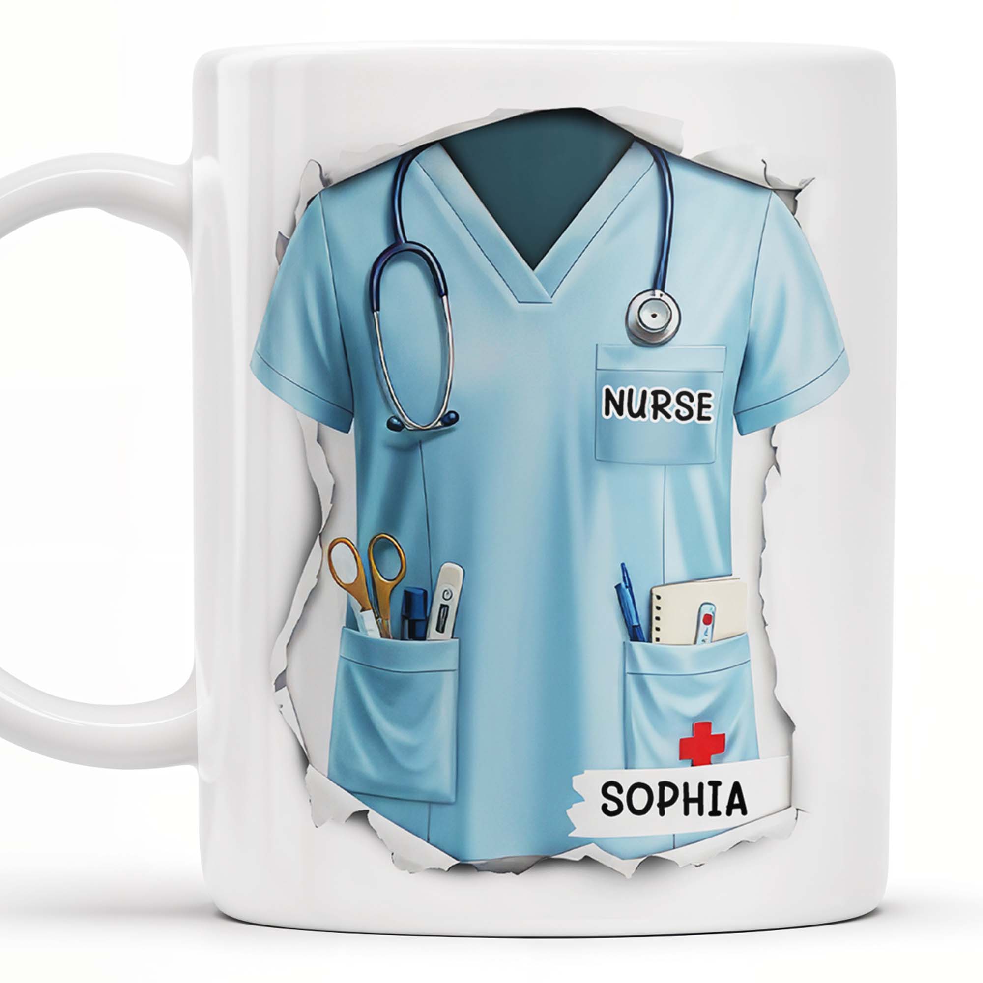 Celebrate Your Favorite Nurse, Nurse Uniform And Medical Tools