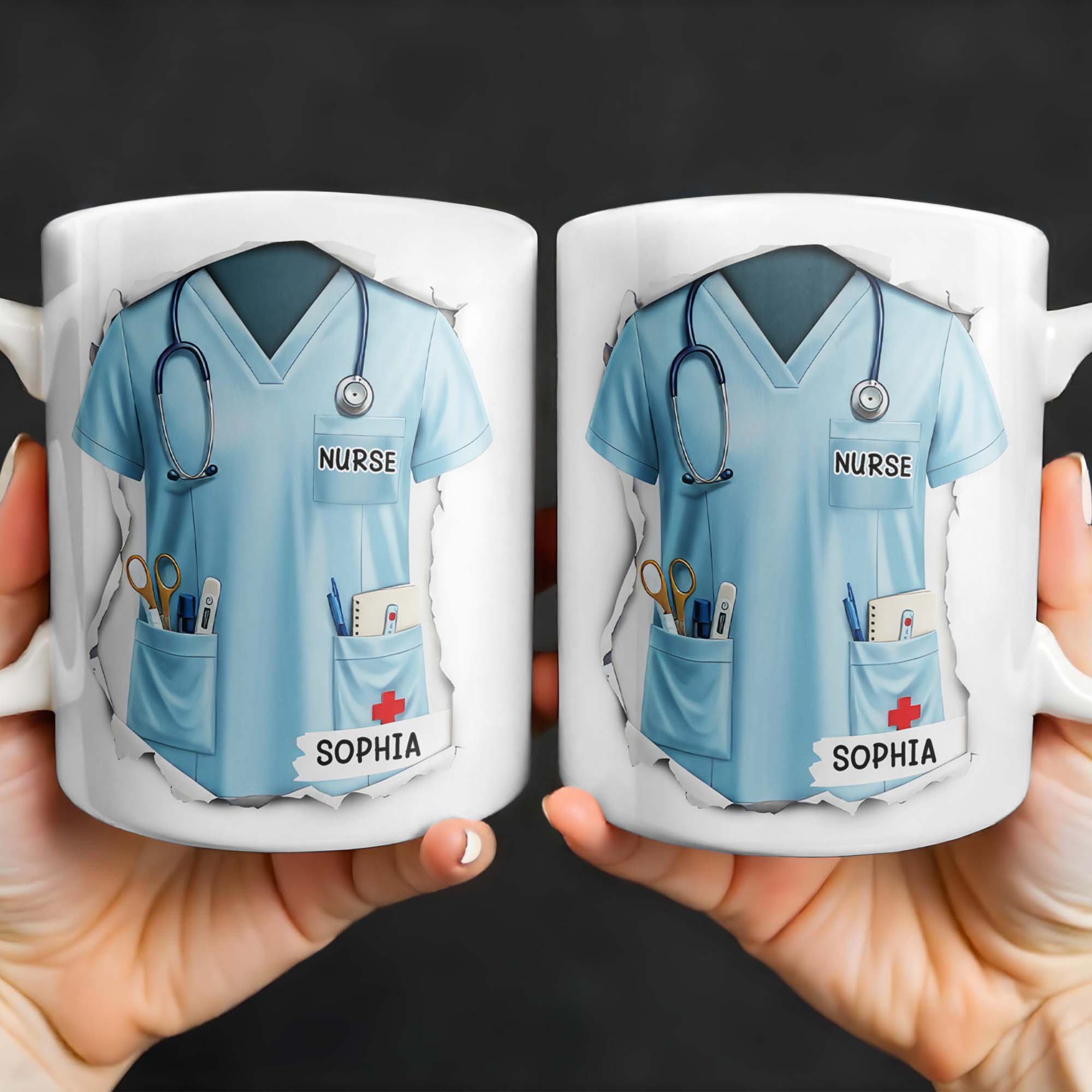 Celebrate Your Favorite Nurse, Nurse Uniform And Medical Tools