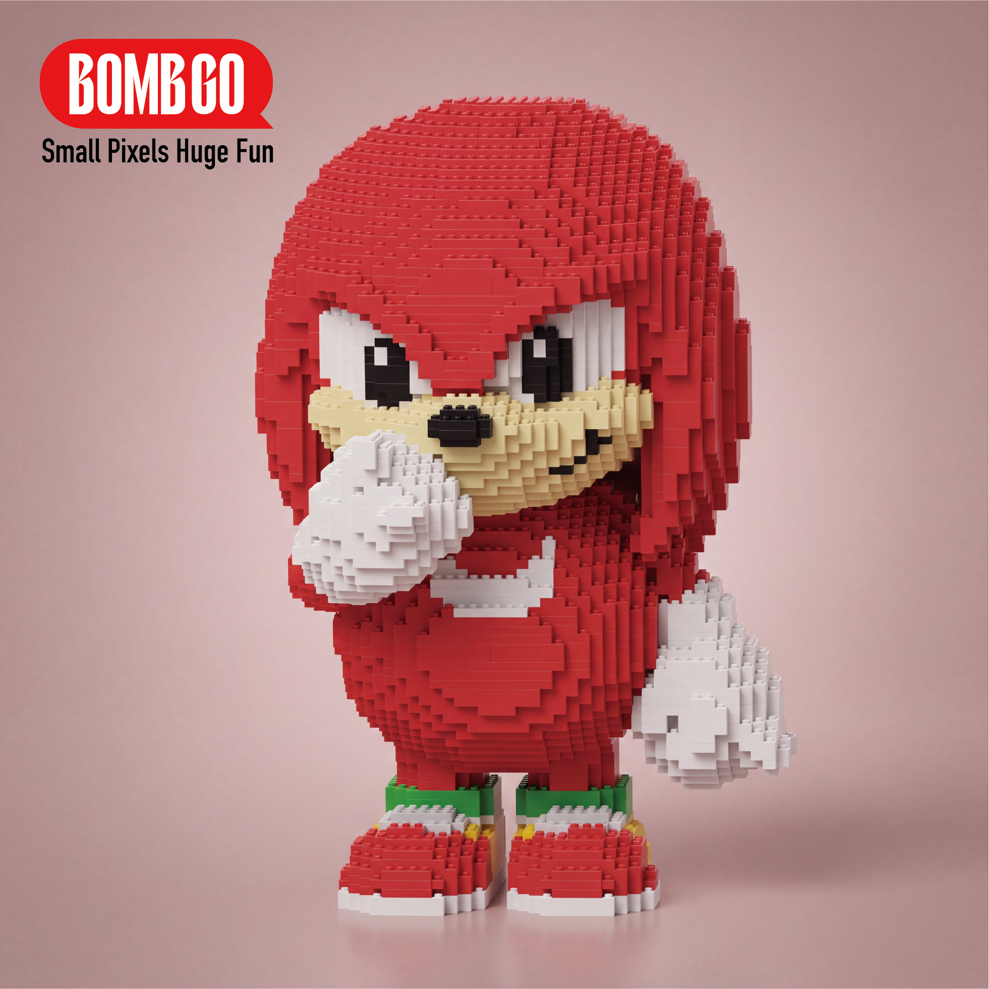 BOMBGO Shadow the Hedgehog Blue Micro Building Blocks Set - 14170 PCS 3D Puzzle DIY Toy Collectible Gift