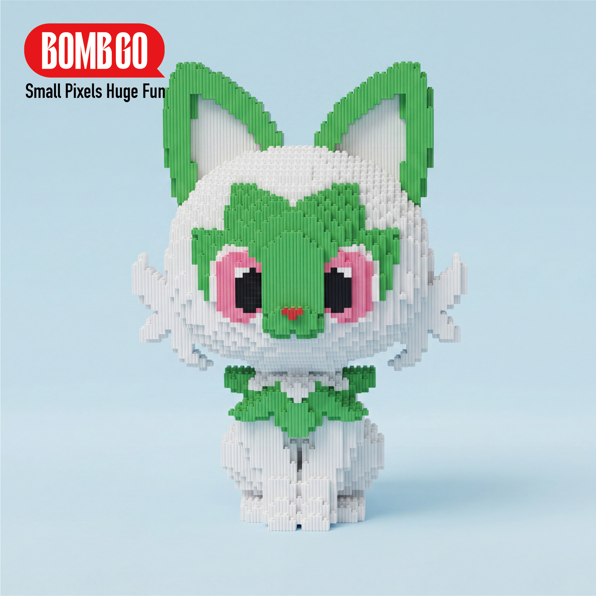 BOMBGO Pokemon Sprigatito Micro Building Blocks Set - 11678 PCS 3D Puzzle DIY Toy Collectible Gift