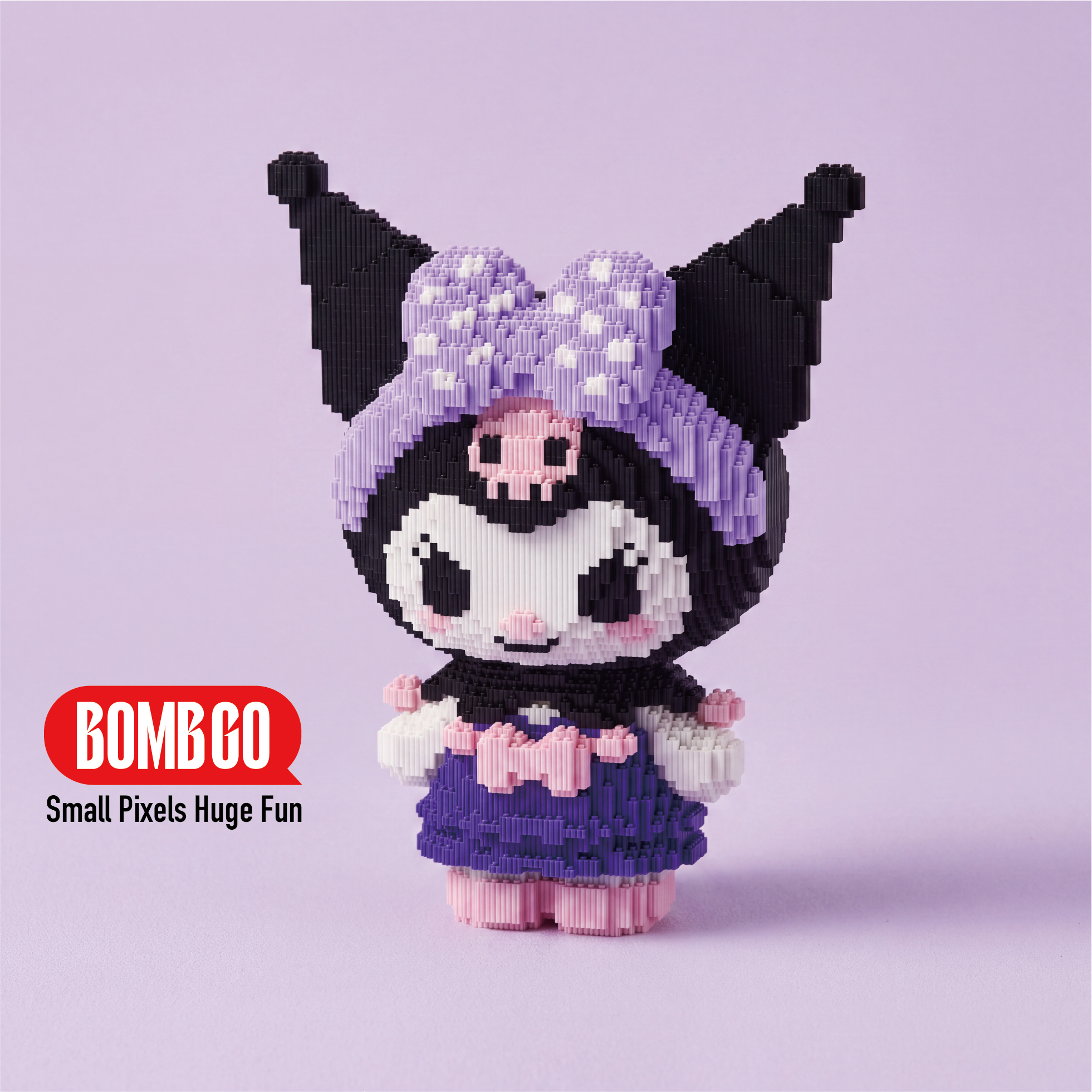 BOMBGO Kuromi Micro Building Blocks Set - 10392 PCS 3D DIY Puzzle Toy Collectible Figure Gift