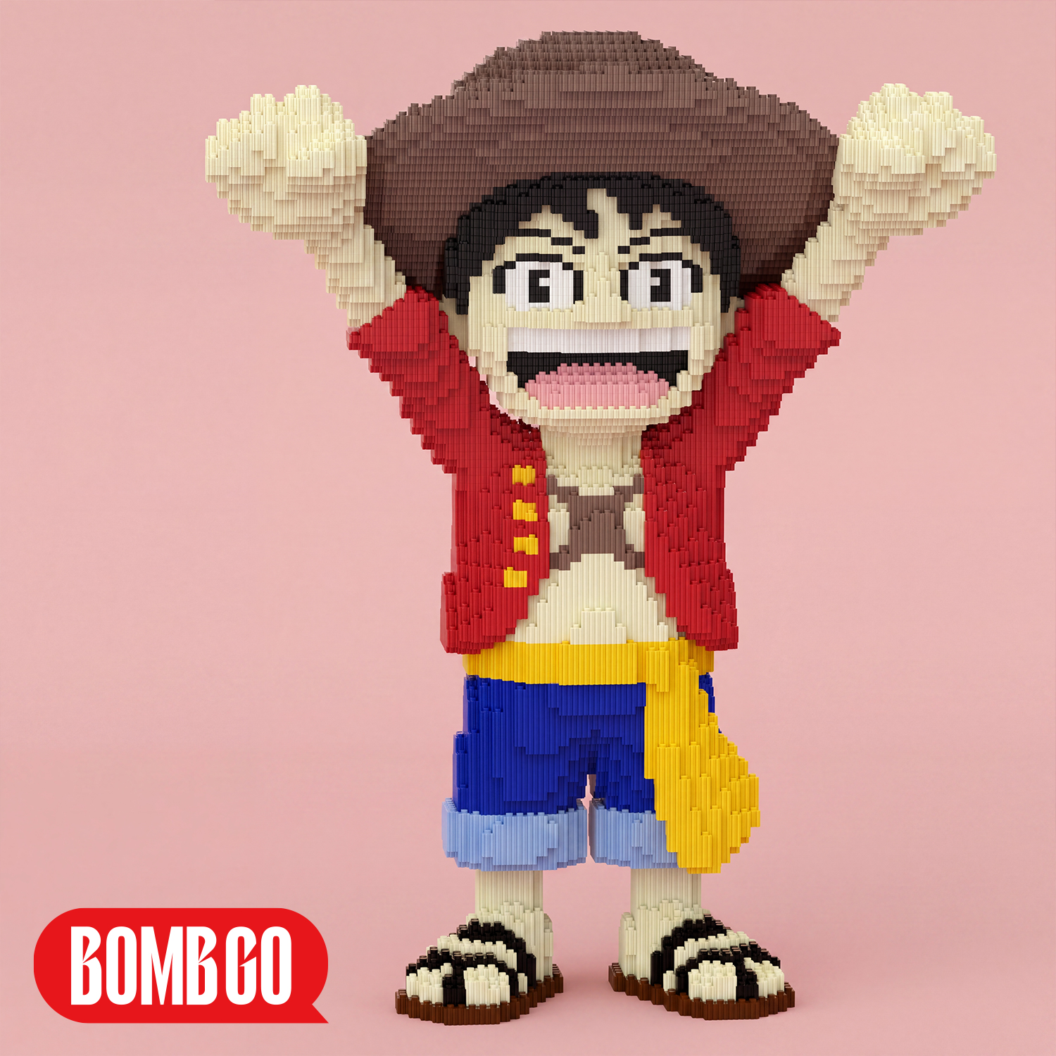 [Anime] Monkey.D.Luffy (15917 pcs)