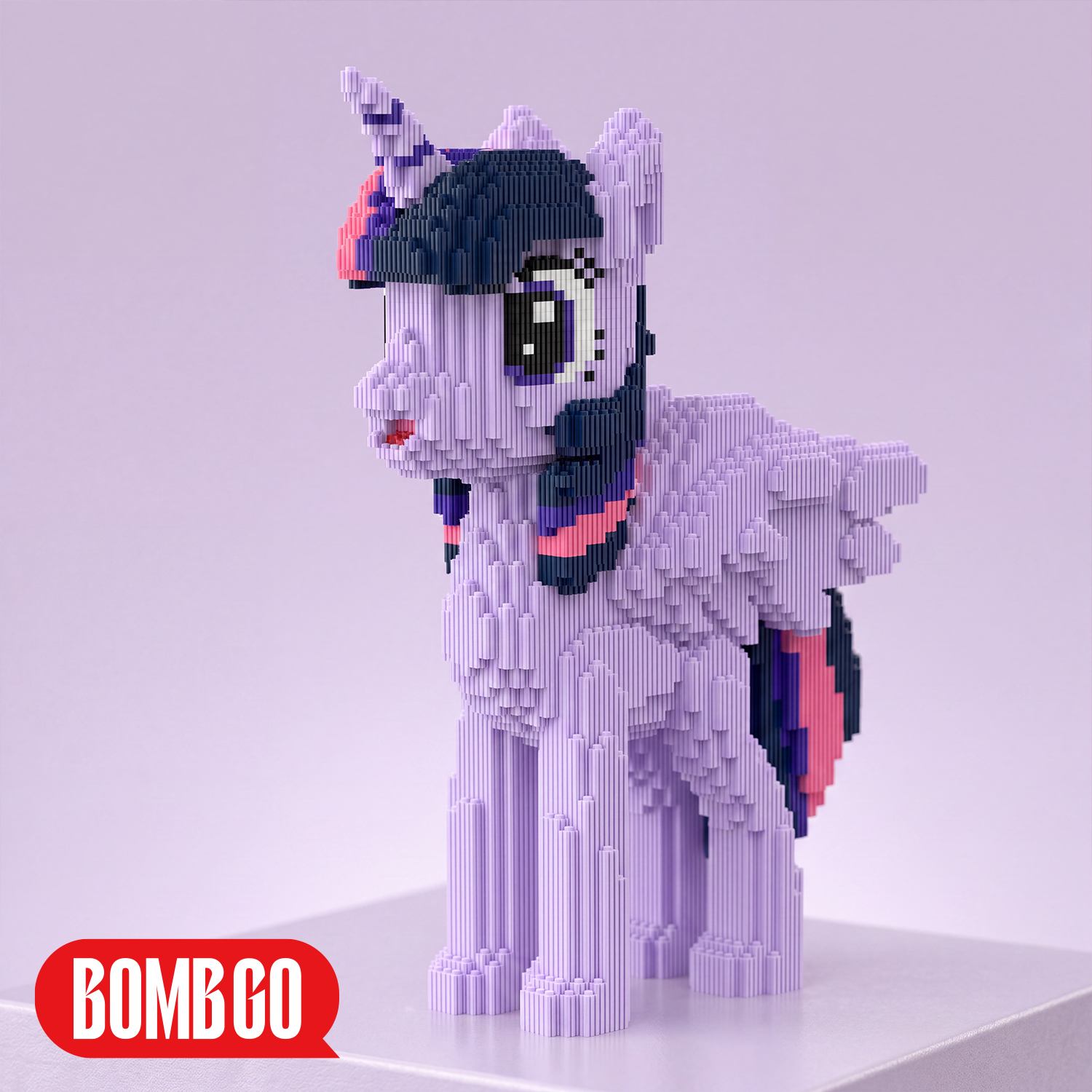 [Anime] Purple Unicorn (10107 pcs)