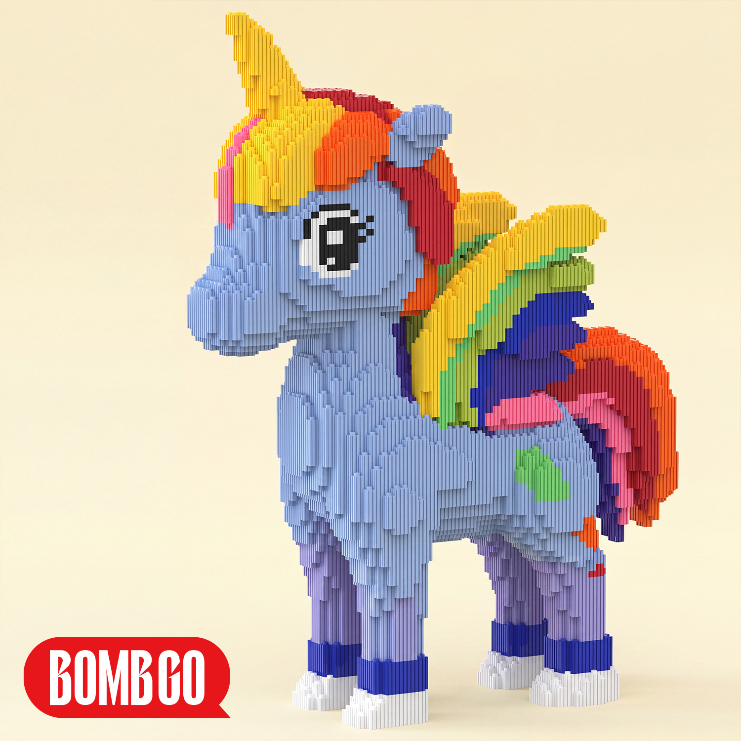 [Anime] Rainbow Dash (12790 pcs)
