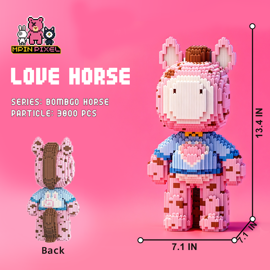 [Horse] Love Horse (3800 pcs)
