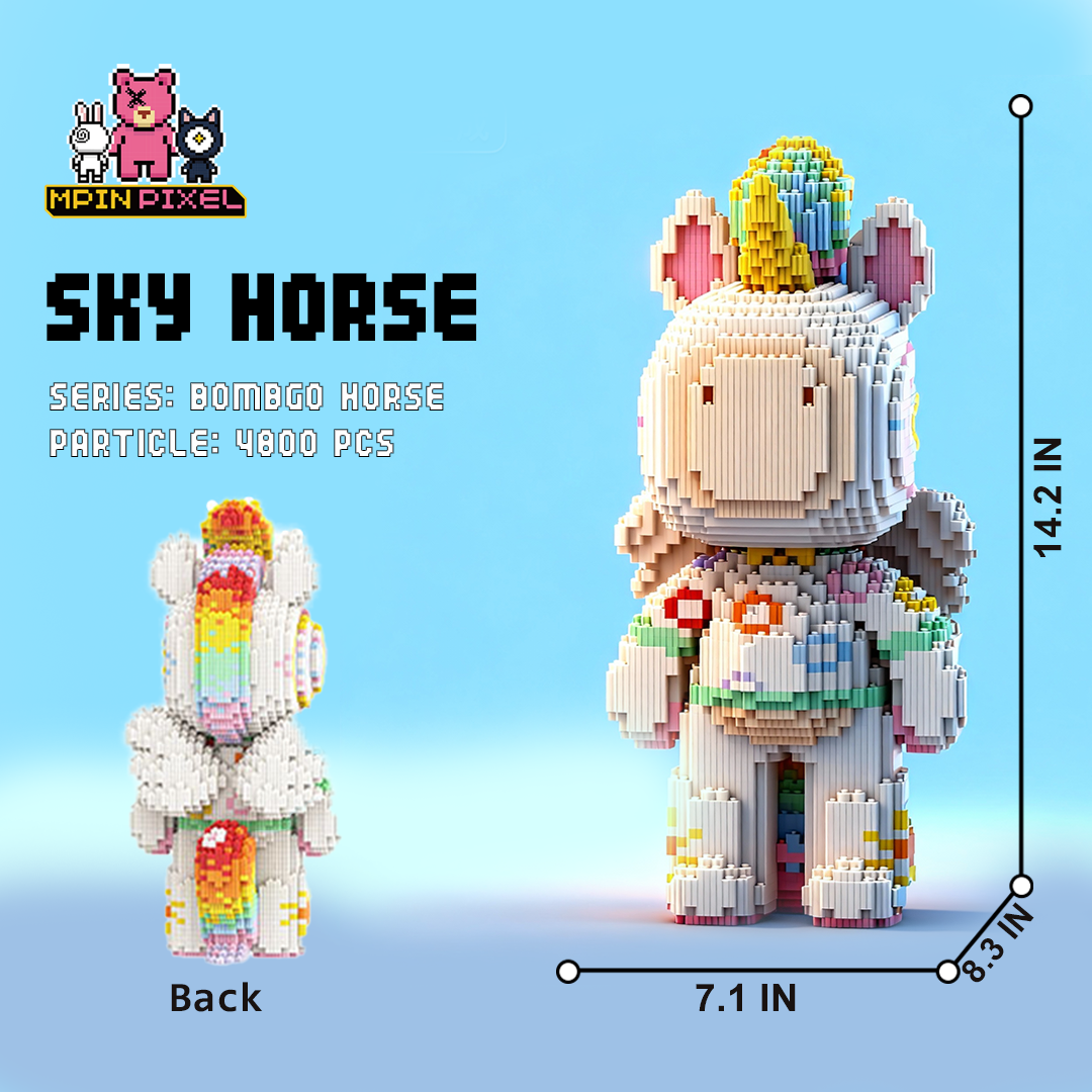 [Horse] Sky Horse (4800 pcs)
