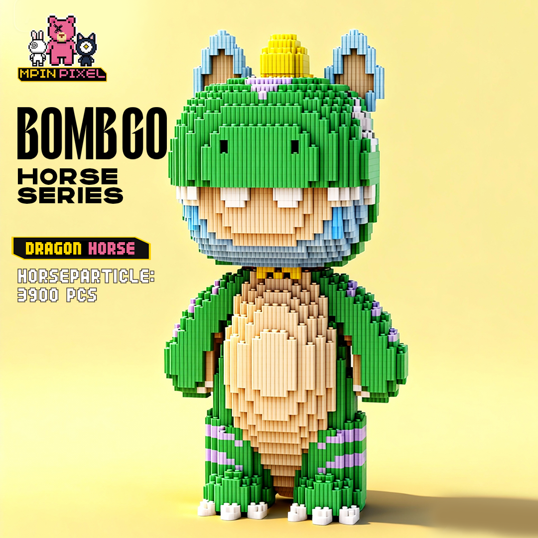 [Horse] Dragon Horse (3900 pcs)