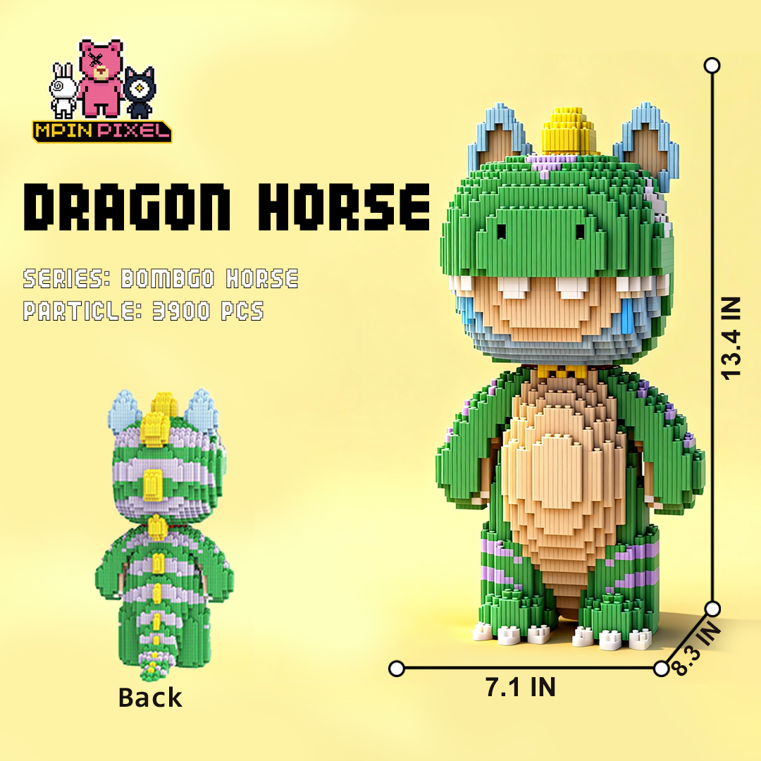 [Horse] Dragon Horse (3900 pcs)