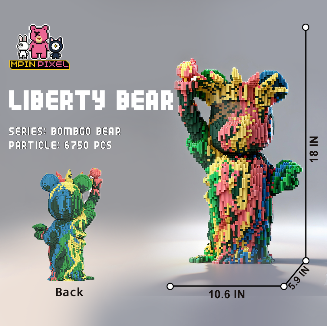 [BOMBGO Bear] Liberty Bear (6750 pcs)