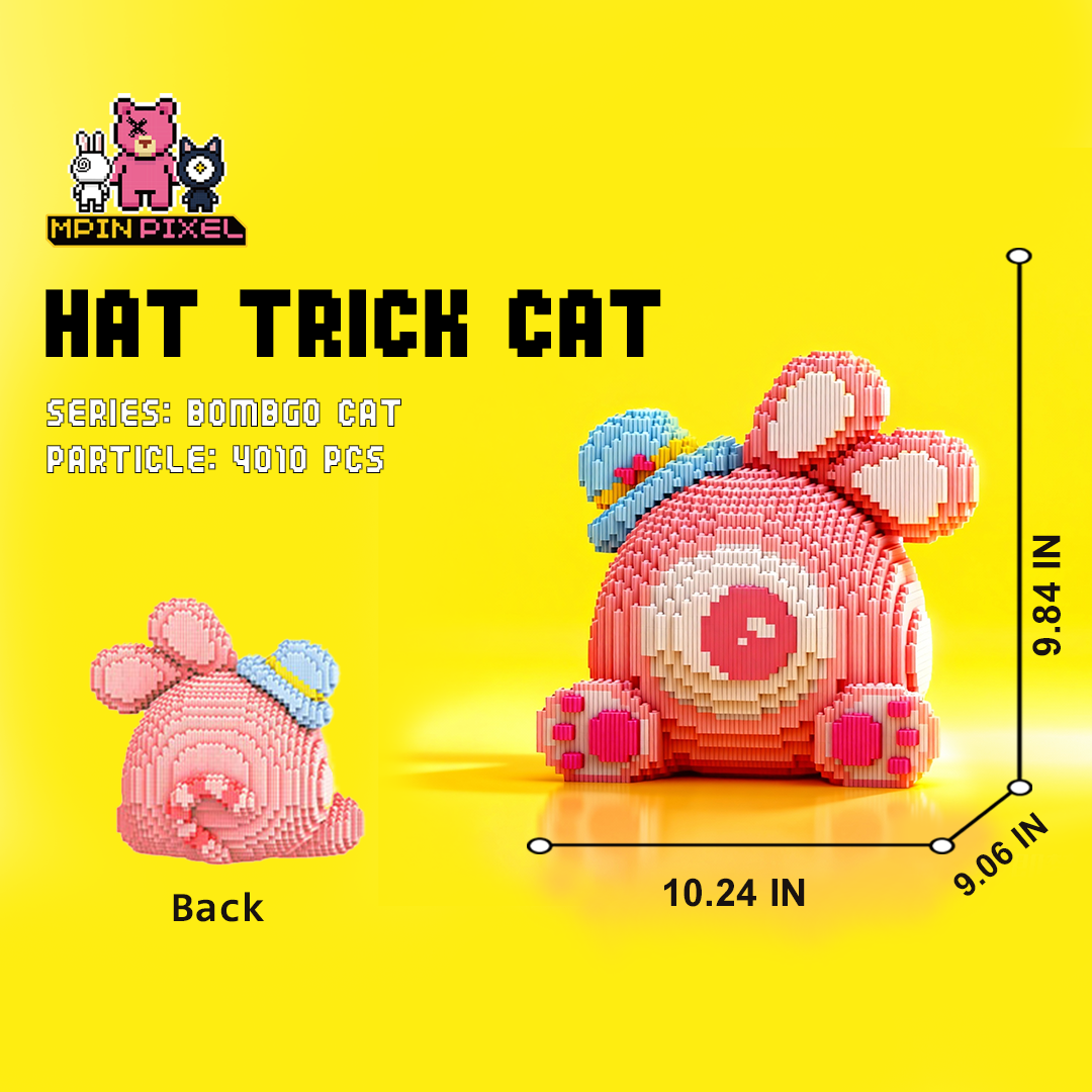 [Special] Hat Trick Cat (4010 pcs)