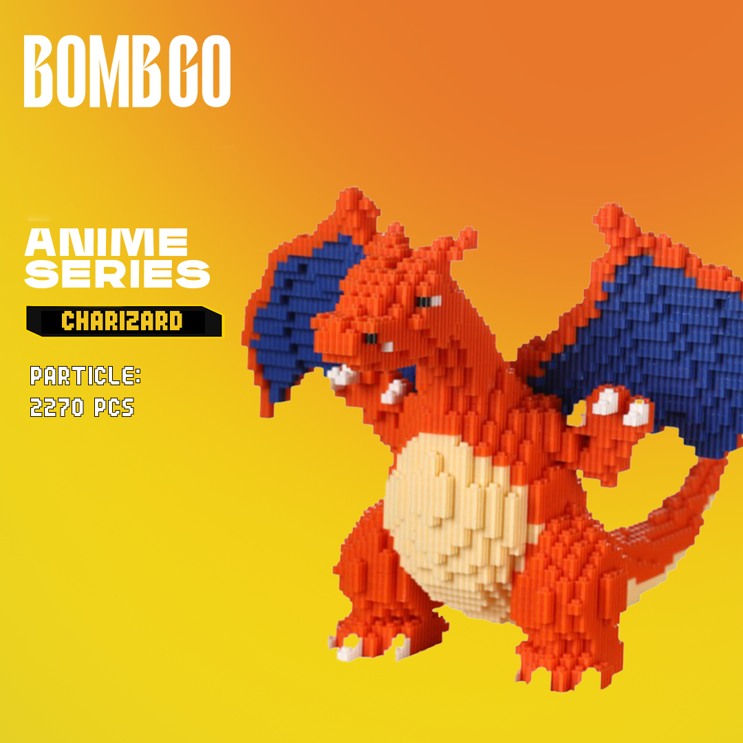 [Anime] Charizard (2270 pcs)