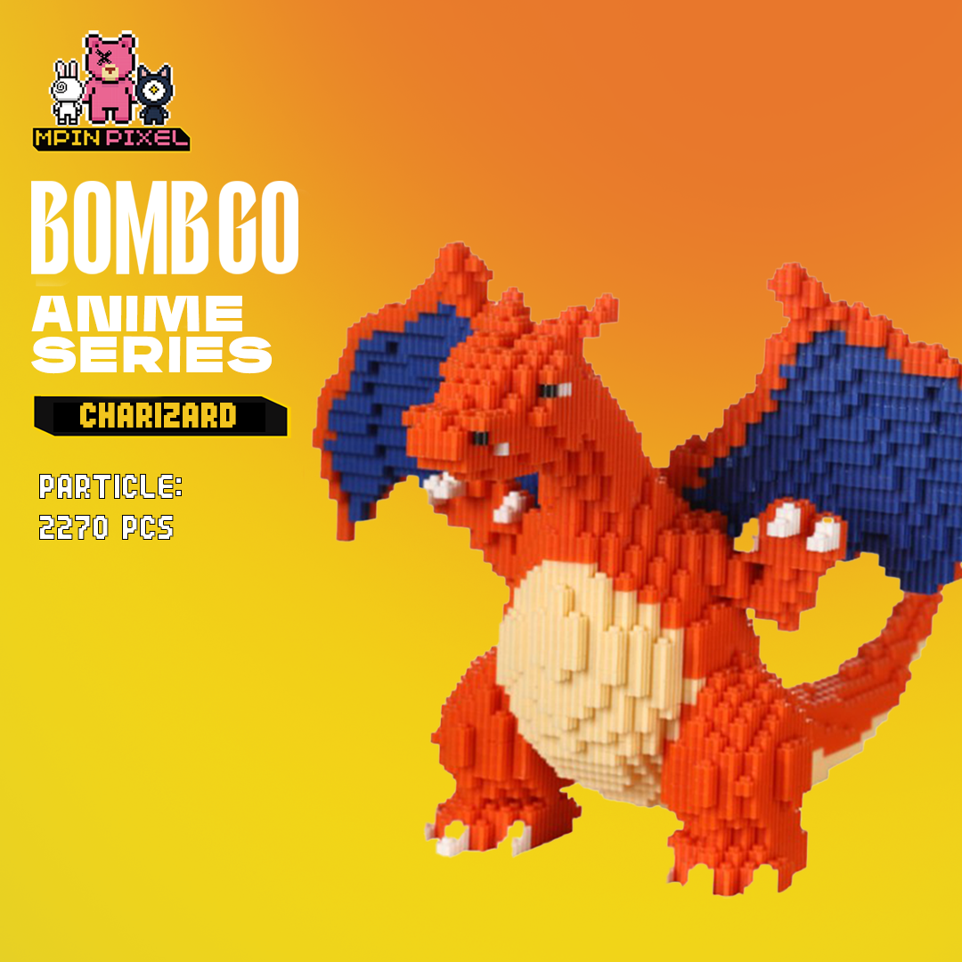 [Anime] Charizard (2270 pcs)