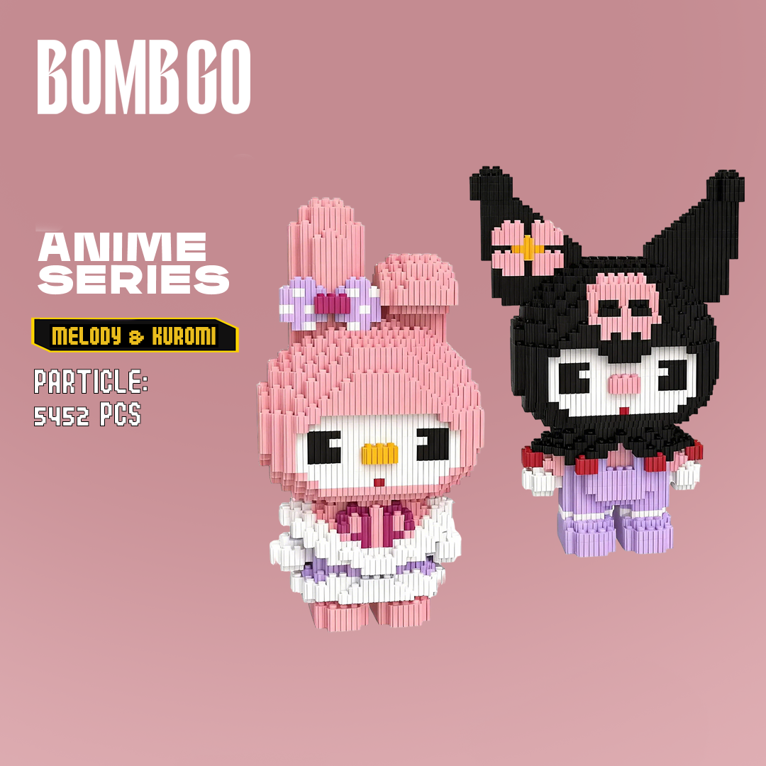 [Anime] Melody & Kuromi (5452 pcs)
