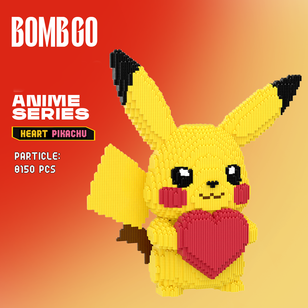 [Anime] Heart Pikachu (8150 pcs)
