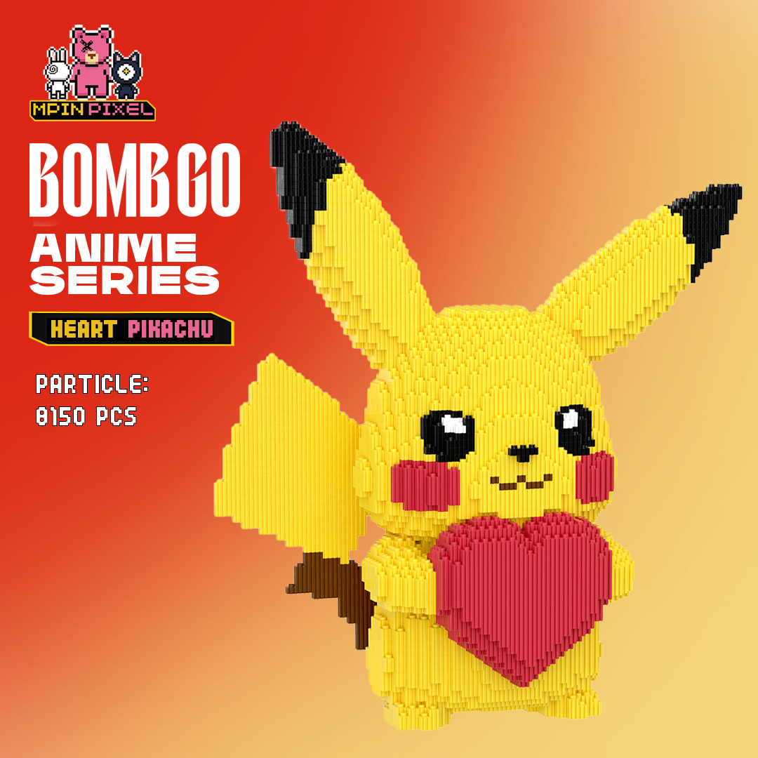 [Anime] Heart Pikachu (8150 pcs)