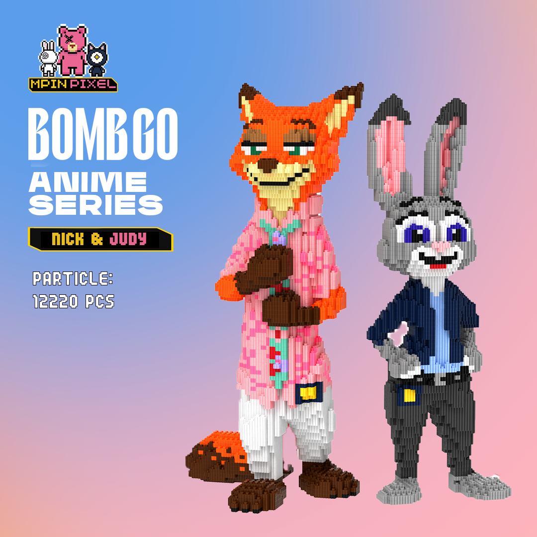 [Anime] Nick & Judy (12220 pcs)