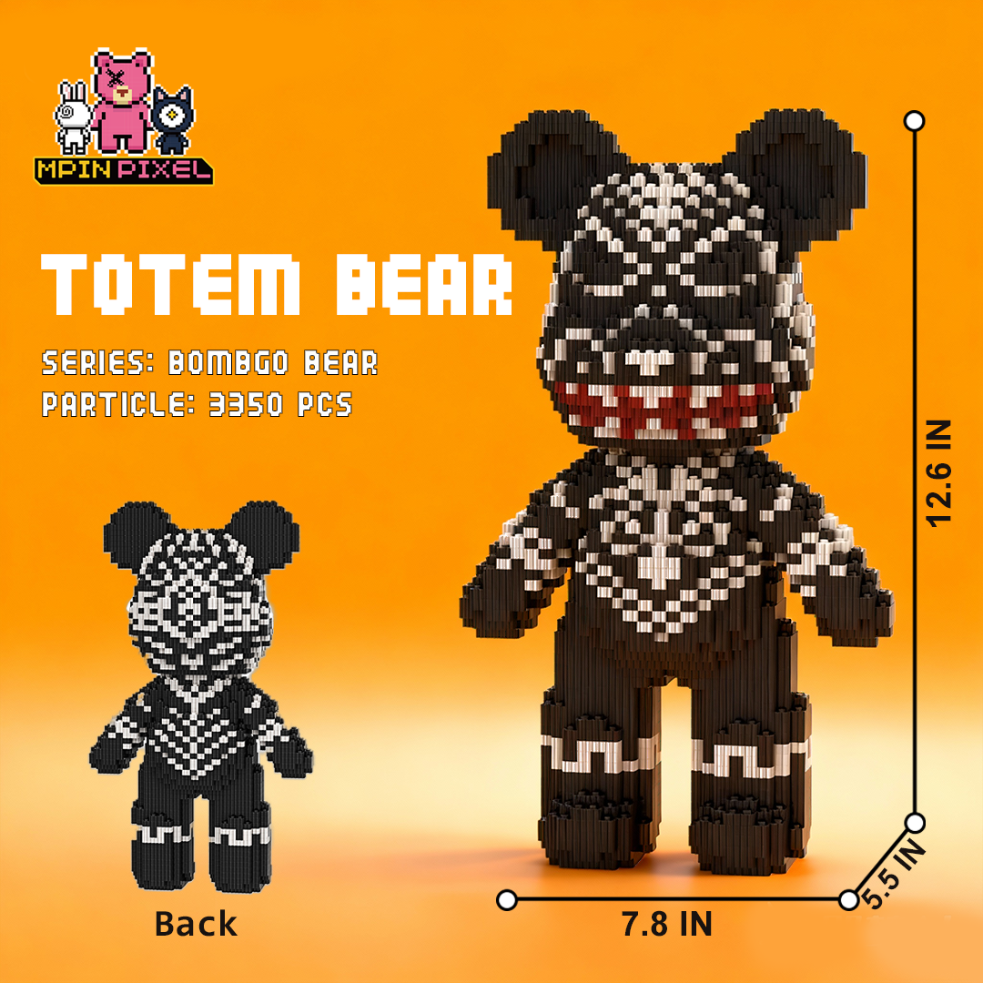 [BOMBGO Bear] Totem Bear (3350 pcs)