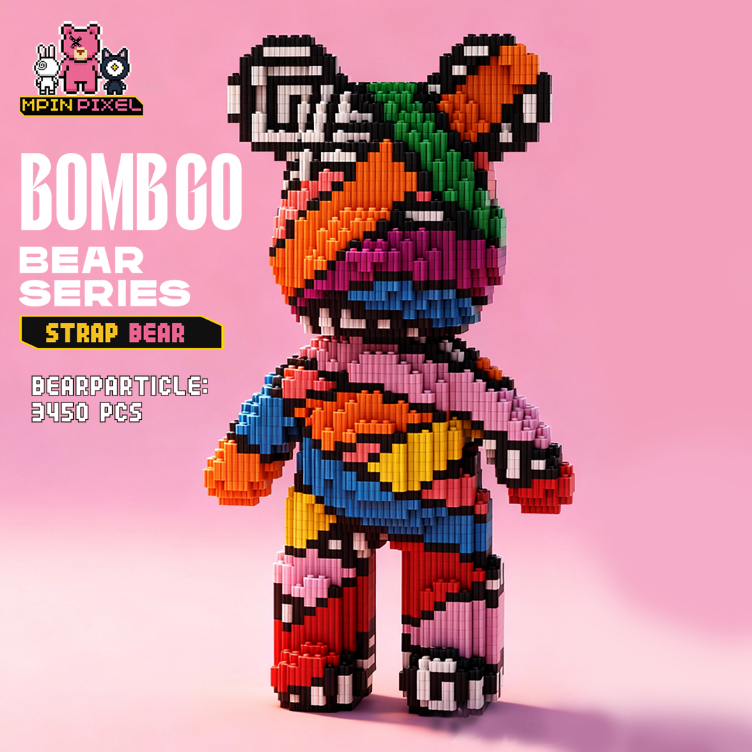 [BOMBGO Bear] Strap Bear (3450 pcs)