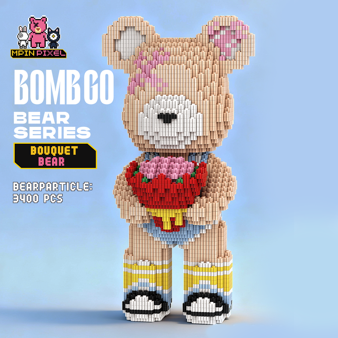 [BOMBGO Bear] Bouquet Bear (3400 pcs)