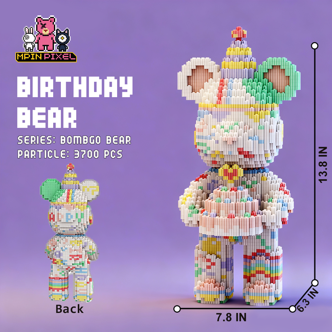 [BOMBGO Bear] Birthday Bear (3250 pcs)