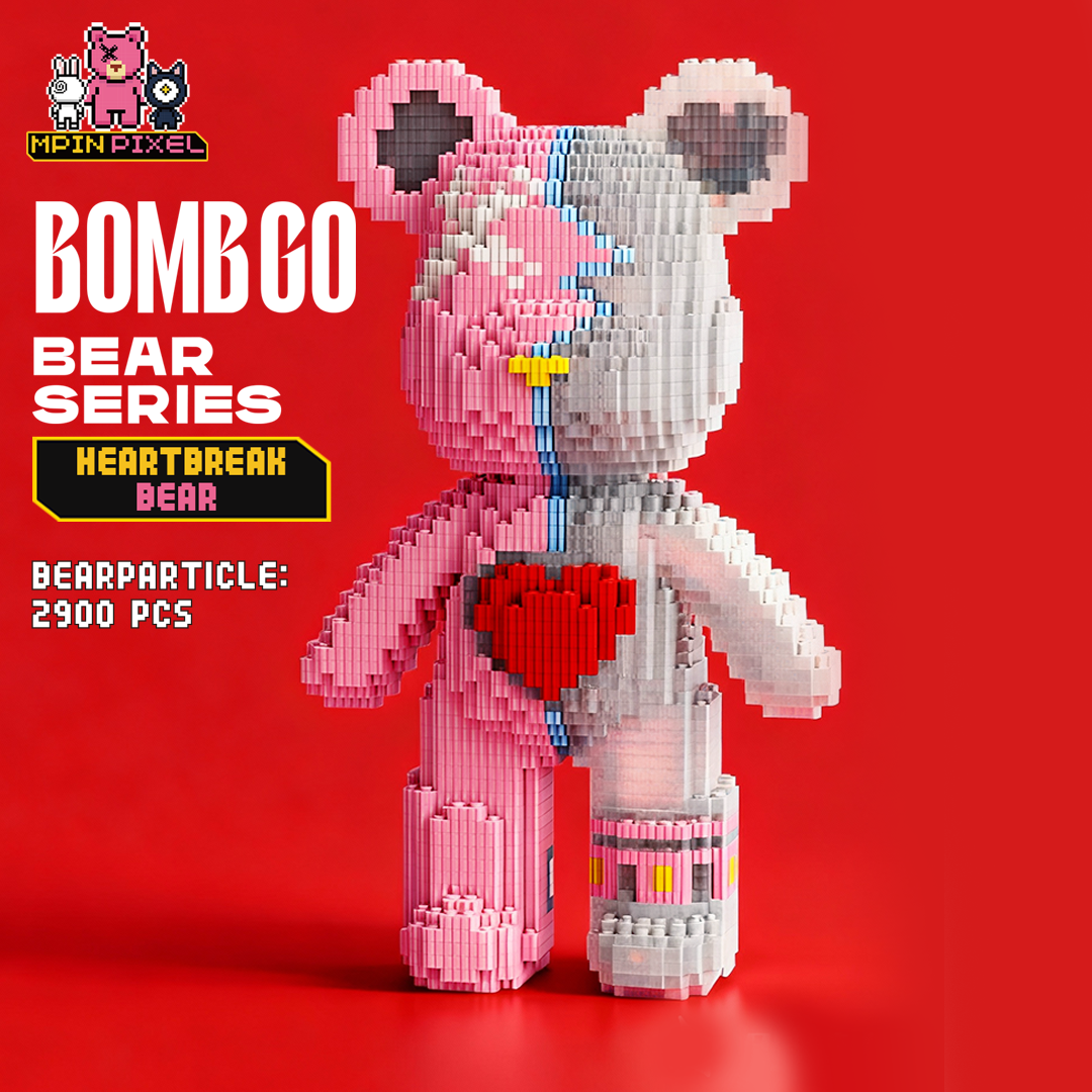 [BOMBGO Bear] Heartbreak Bear (2900 pcs)