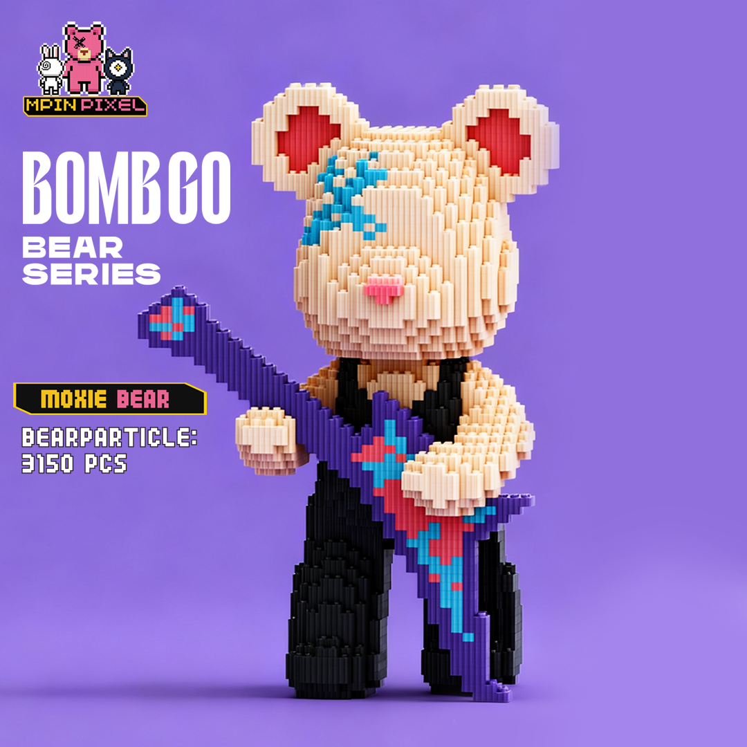 [BOMBGO Bear] Moxie Bear (3150 pcs)