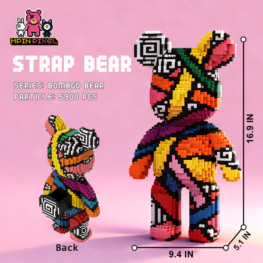 [BOMBGO Bear] Strap Bear (5850 pcs)