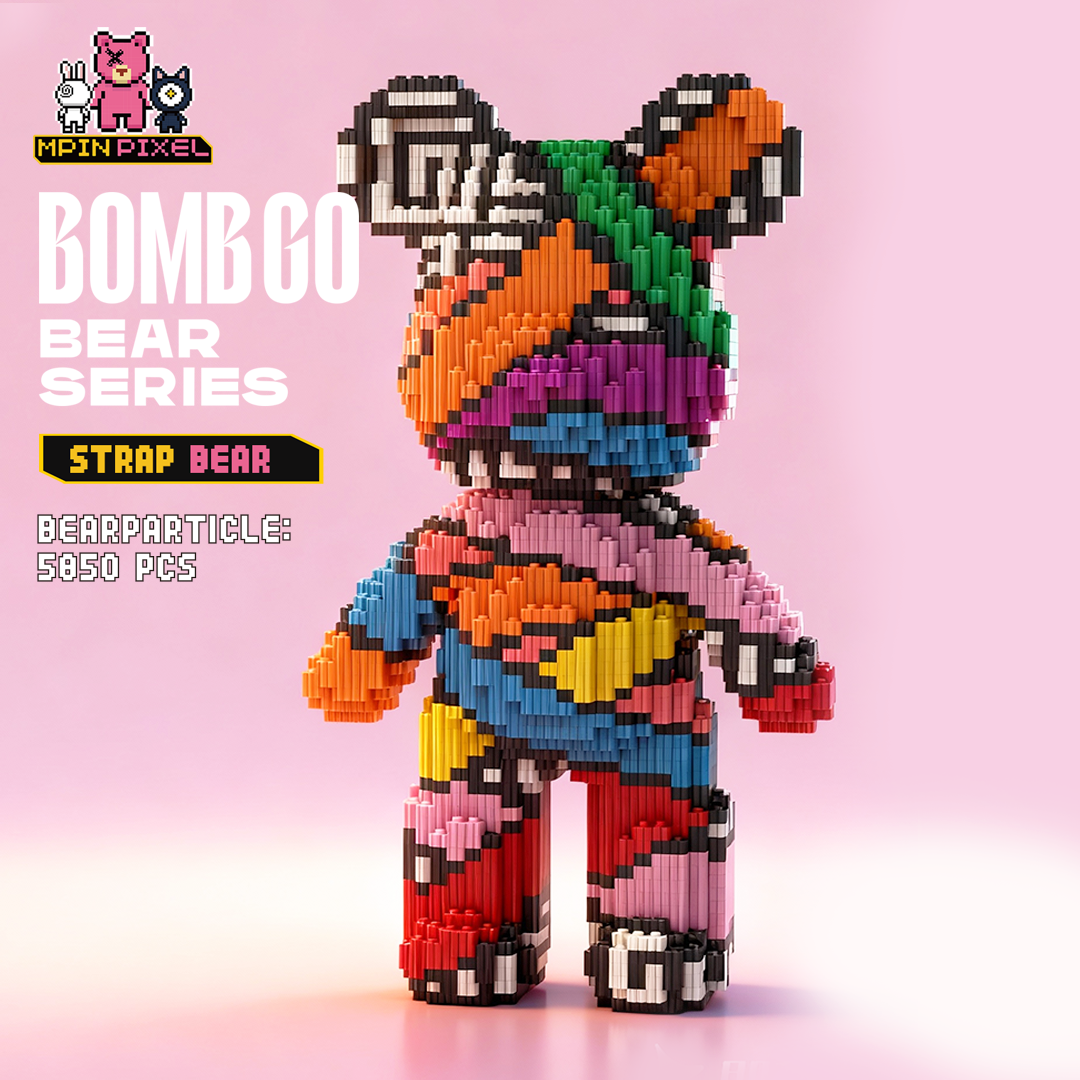 [BOMBGO Bear] Strap Bear (5850 pcs)