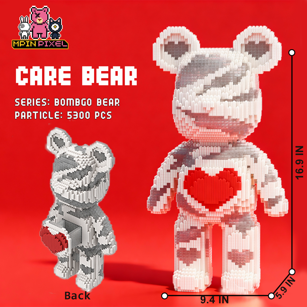 [BOMBGO Bear] Care Bear (5300 pcs)